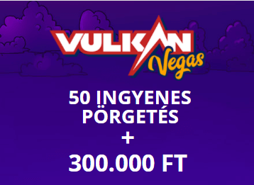 Vulkan Vegas ingyen pörgetés 50