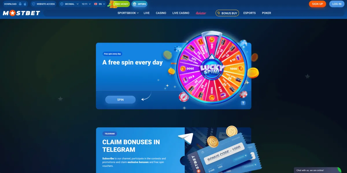 Mostbet ingyen pénz promóciós oldal előnézet